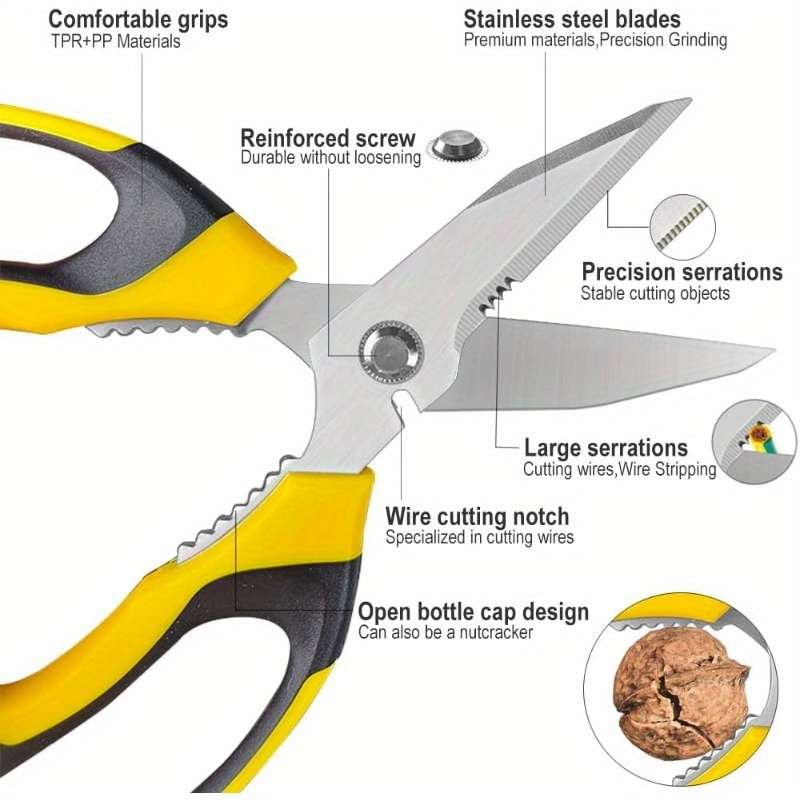Heavy Duty Scissors 8 Inch