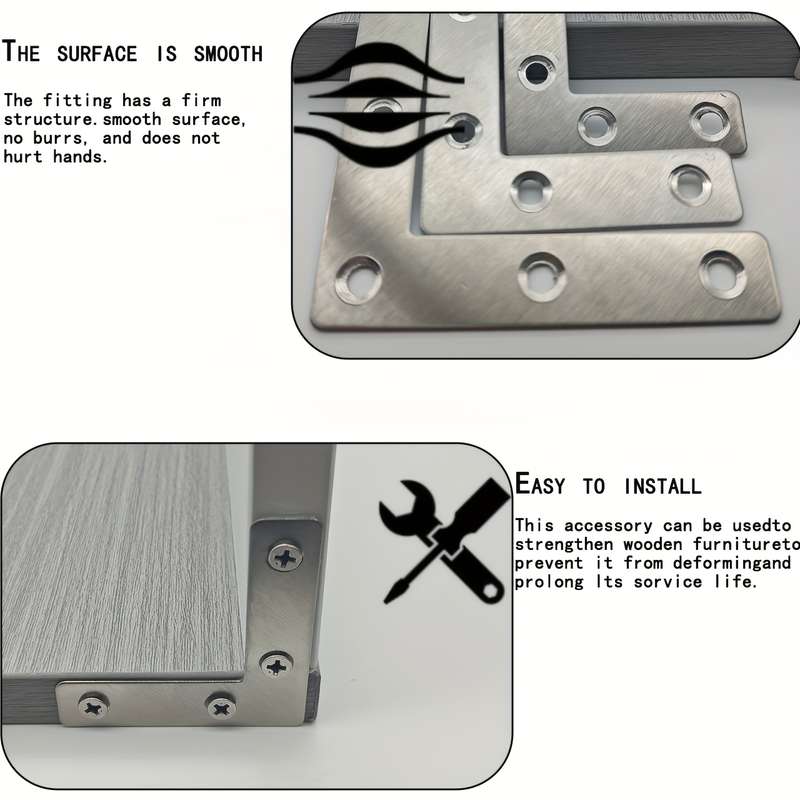 Stainless Steel Corner Brackets