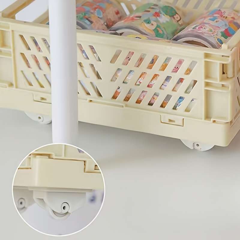 Self-adhesive plastic roller casters