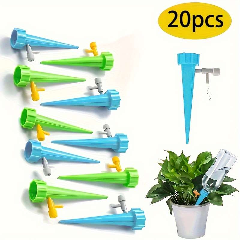 1pcs Plant Watering Drippers with Adjustable Flow Control Valve