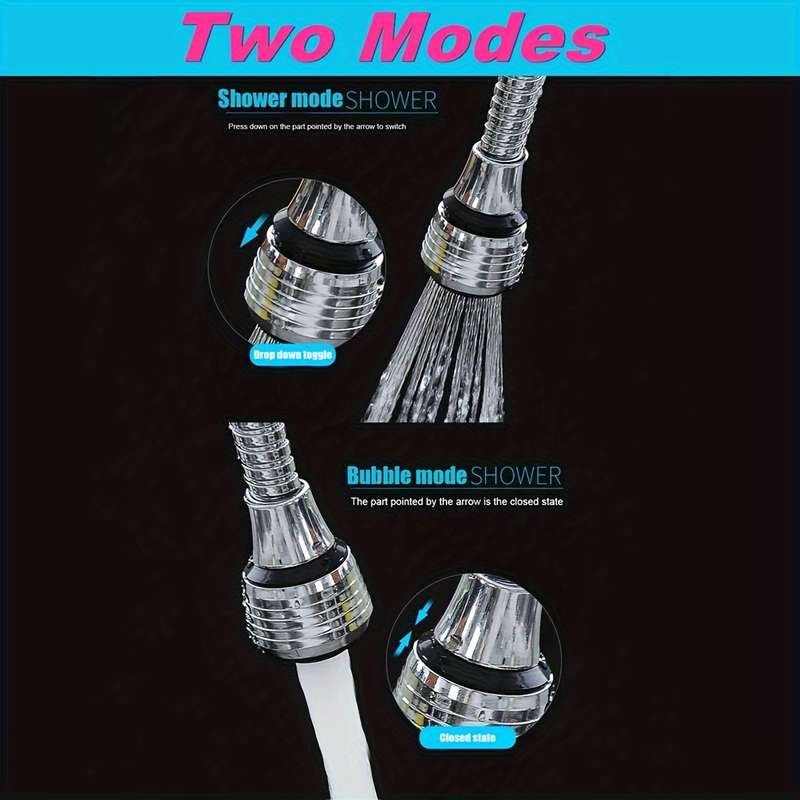 1pc Flexible Kitchen Faucet Extension