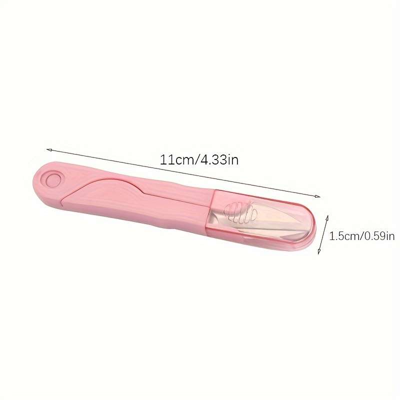 Stainless Steel Safety Scissors For Sewing And Embroidery - Retractable
