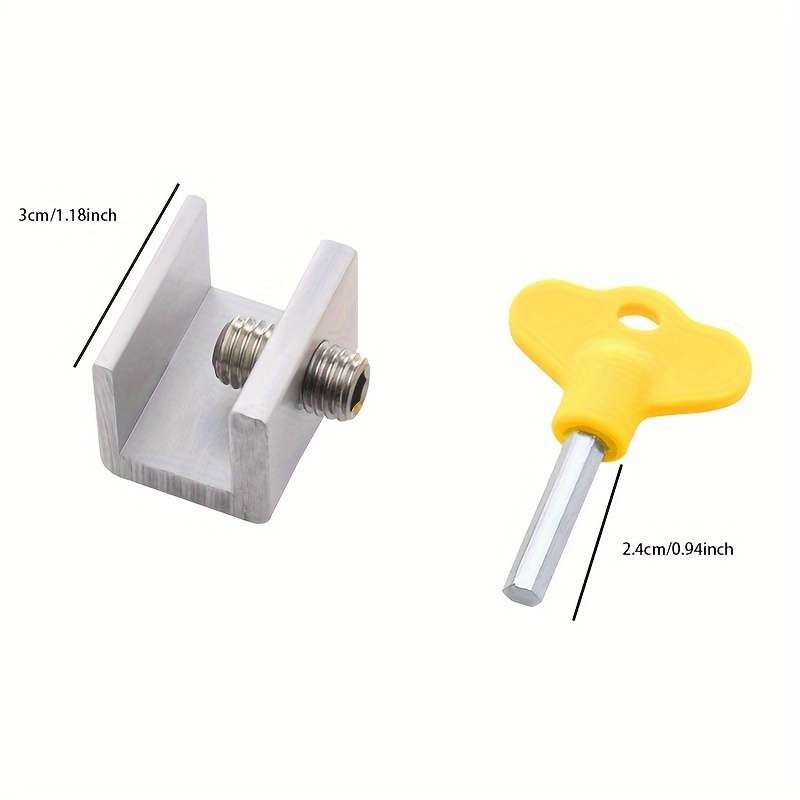 1pc  Metal Sliding Sash Lock
