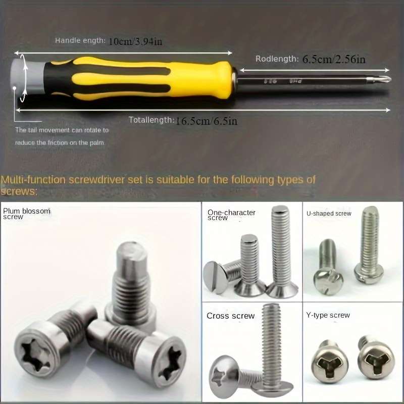 12-in-1 Alien Design Screwdriver Set