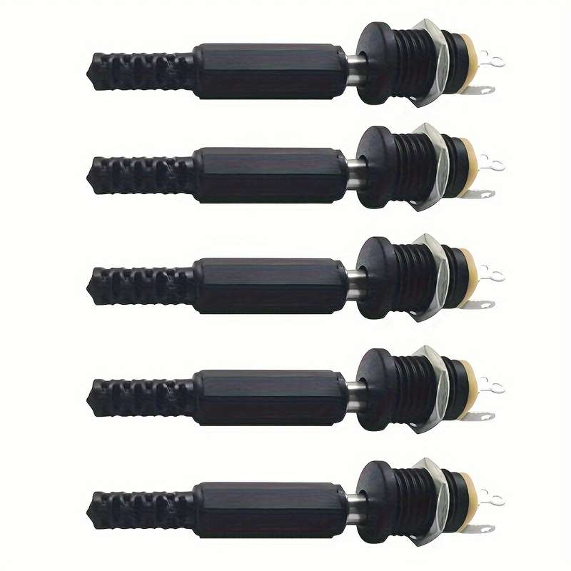 Durable Plastic DC Power Socket Connectors
