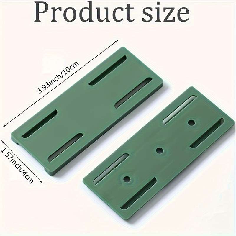 Easy To Install No-Drill Socket Holder - Self-Adhesive Wall Mounted Power Strip Organizer