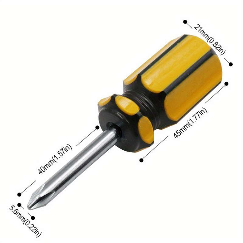 Double-Color Handle Screwdriver Set: