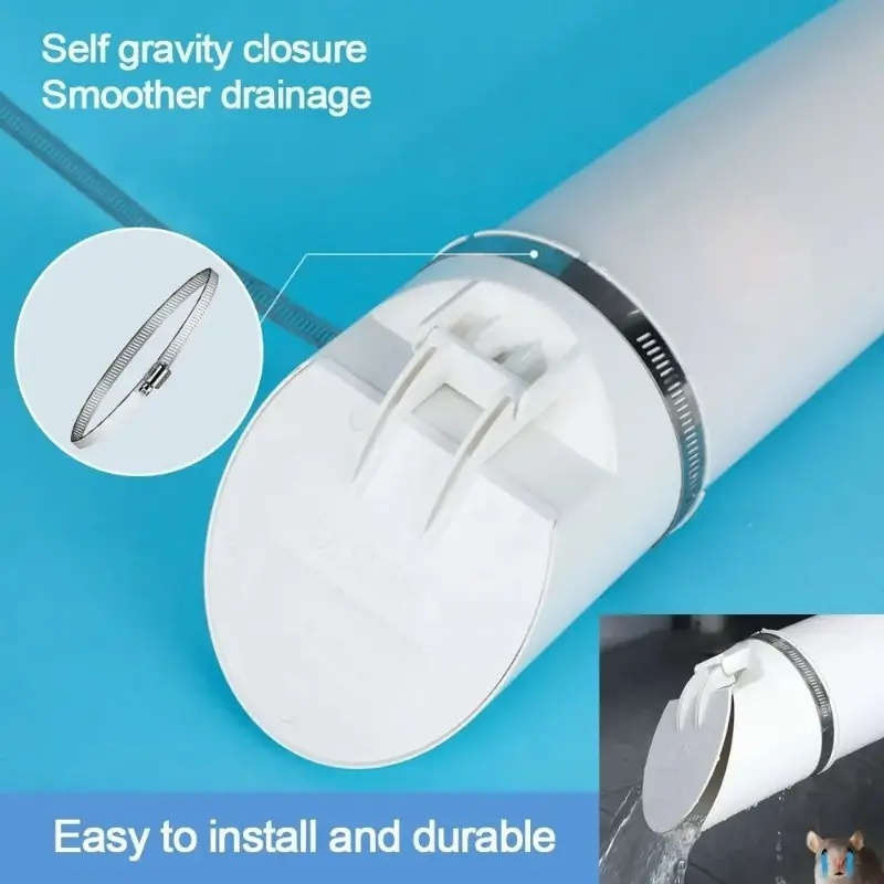 Odor-Proof Floor Drain Pipe with an Automatic Closing Filter Plug