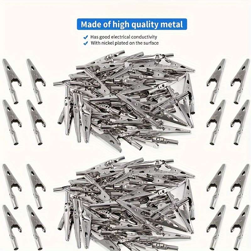 Stainless Steel Crocodile Test Clips