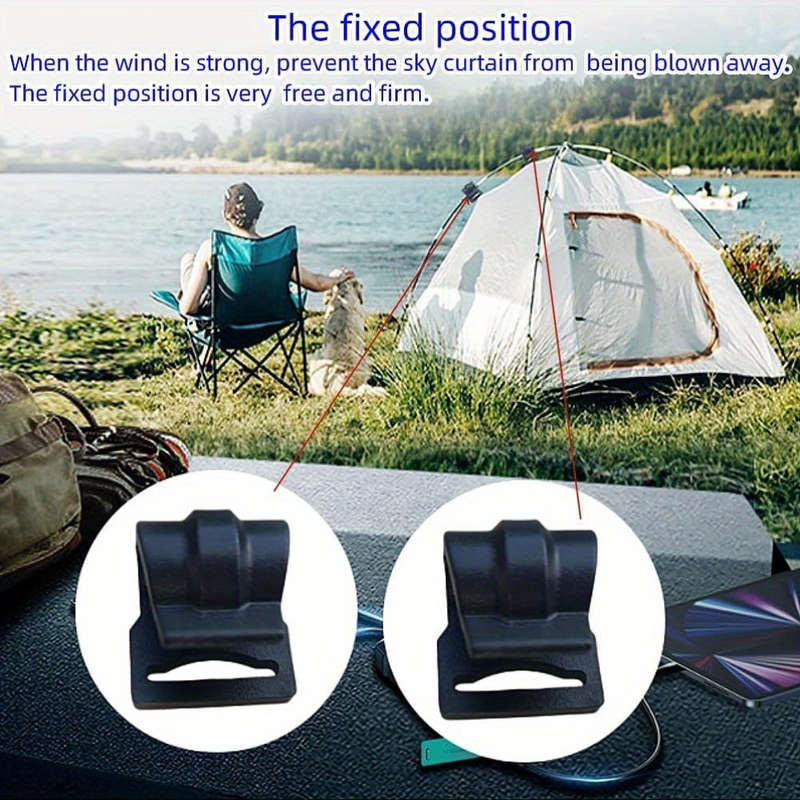 Clips for Tent Poles