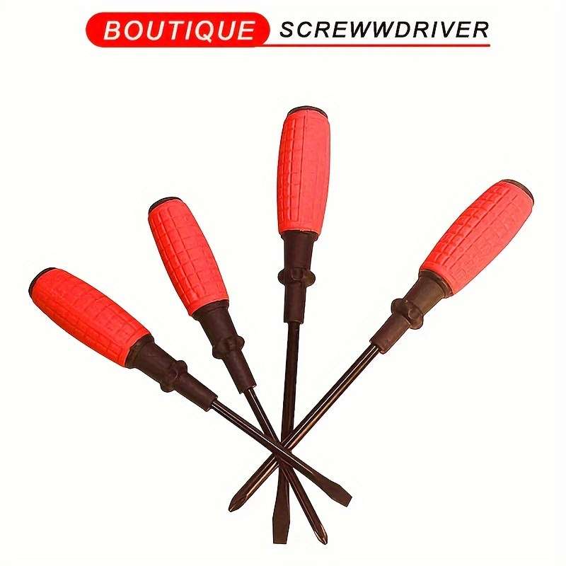 2 Pieces Set of Carbon Steel Screwdrivers: