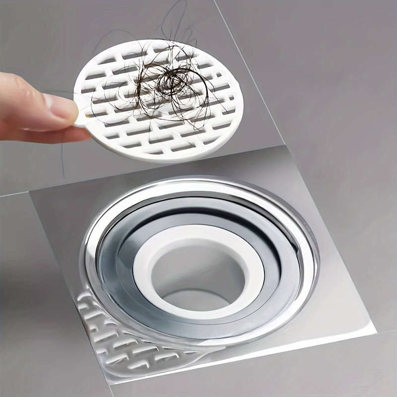 White Plastic Floor Drain