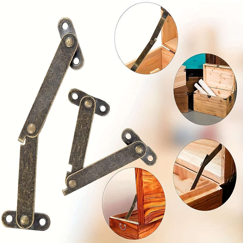 4pcs Folding Lid Support Hinge
