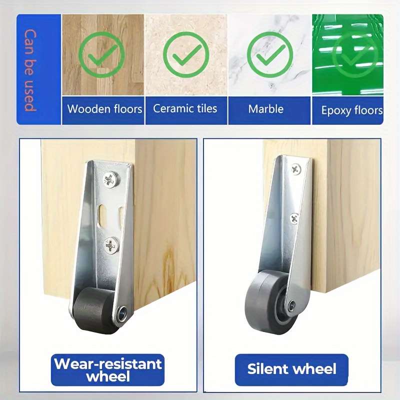 Heavy-Duty Swivel Casters