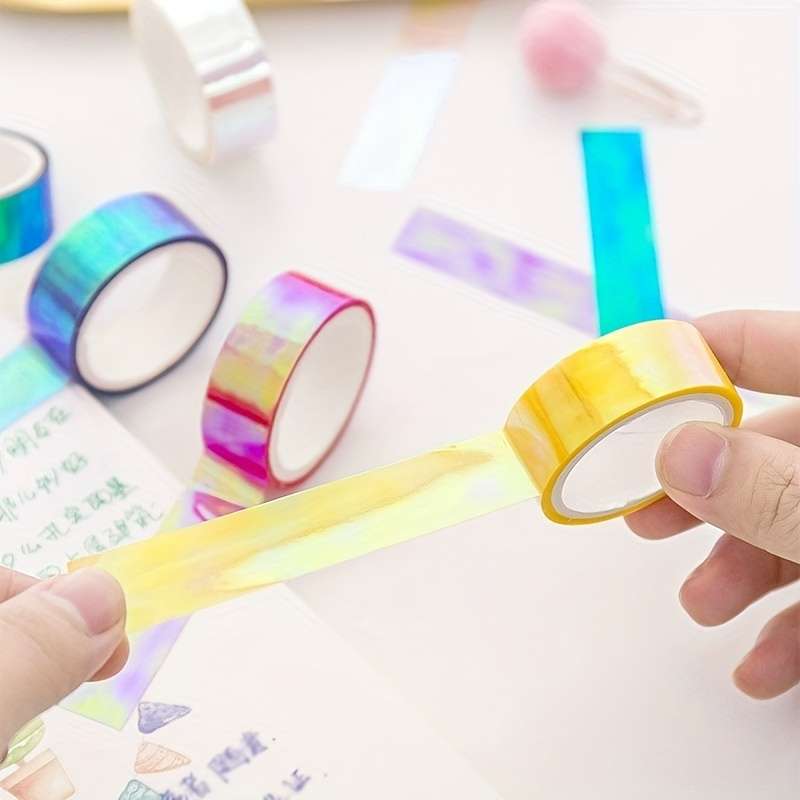 1pc/5m Laser Glitter Tape