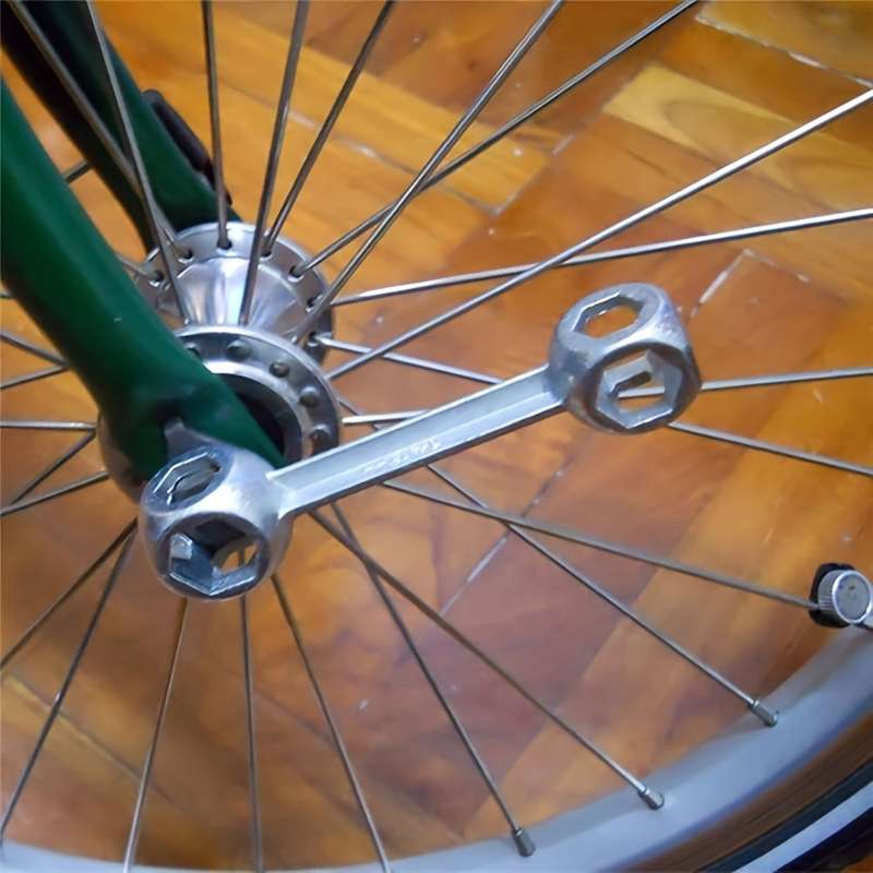 1 Pcb Bone Shaped Allen Wrench 10 Holes Size 6-15mm 10 In 1 Galvanized Steel Allen Wrench Bicycle Re