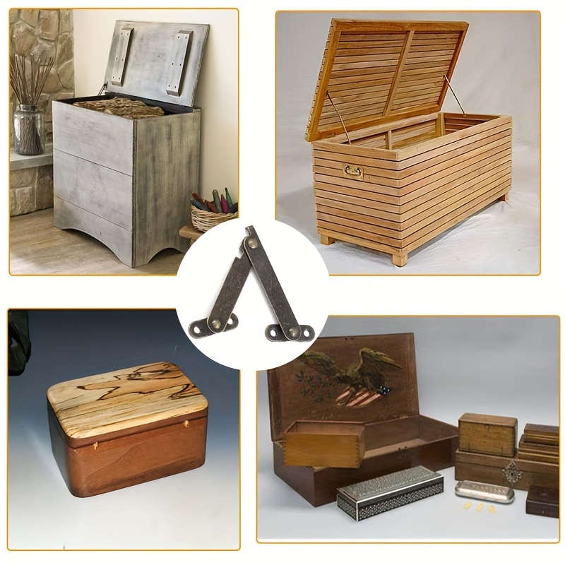 4pcs Folding Lid Support Hinge