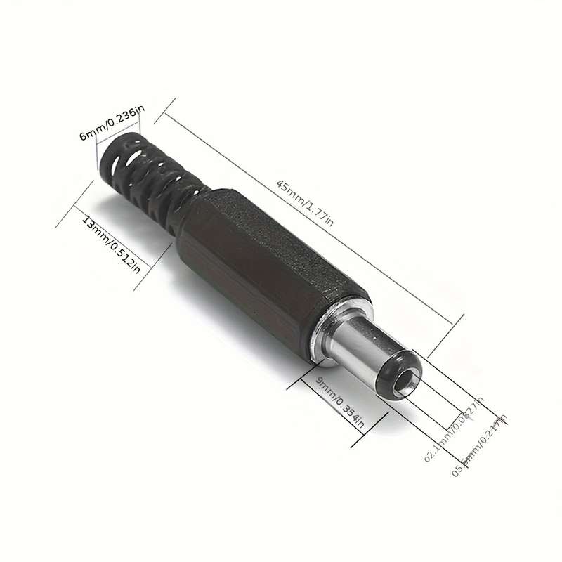 Durable Plastic DC Power Socket Connectors