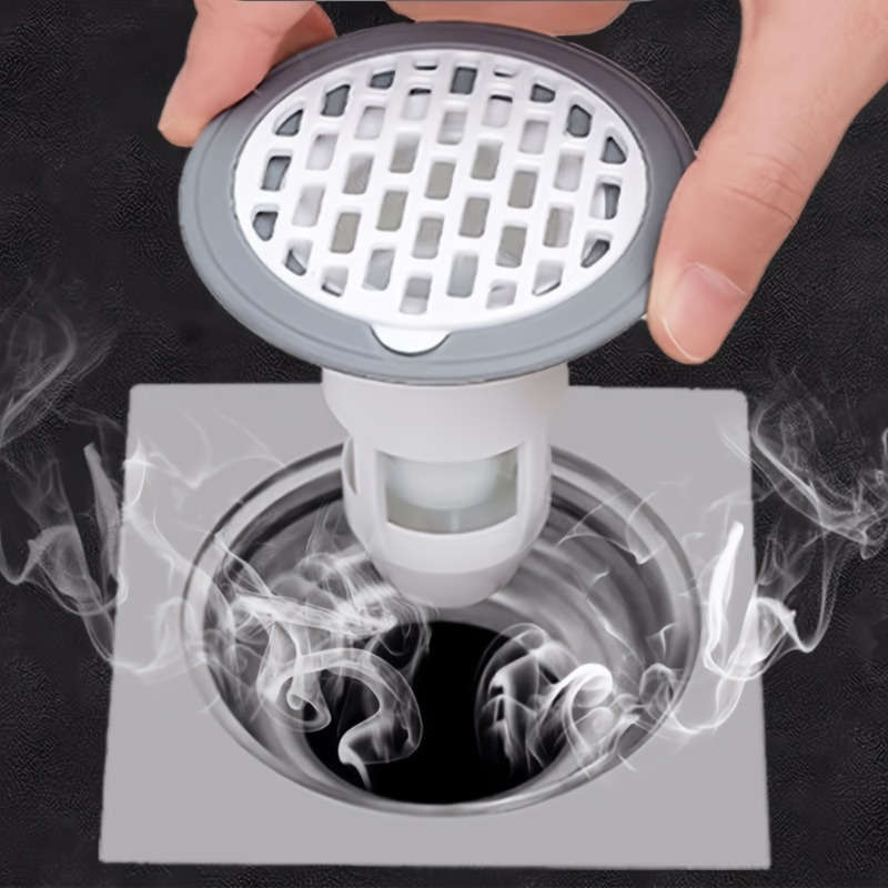 White Plastic Floor Drain