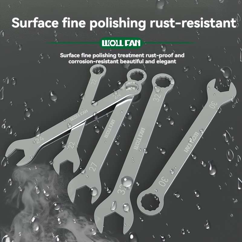 Double-Purpose Ultra-Thin Wrench Set