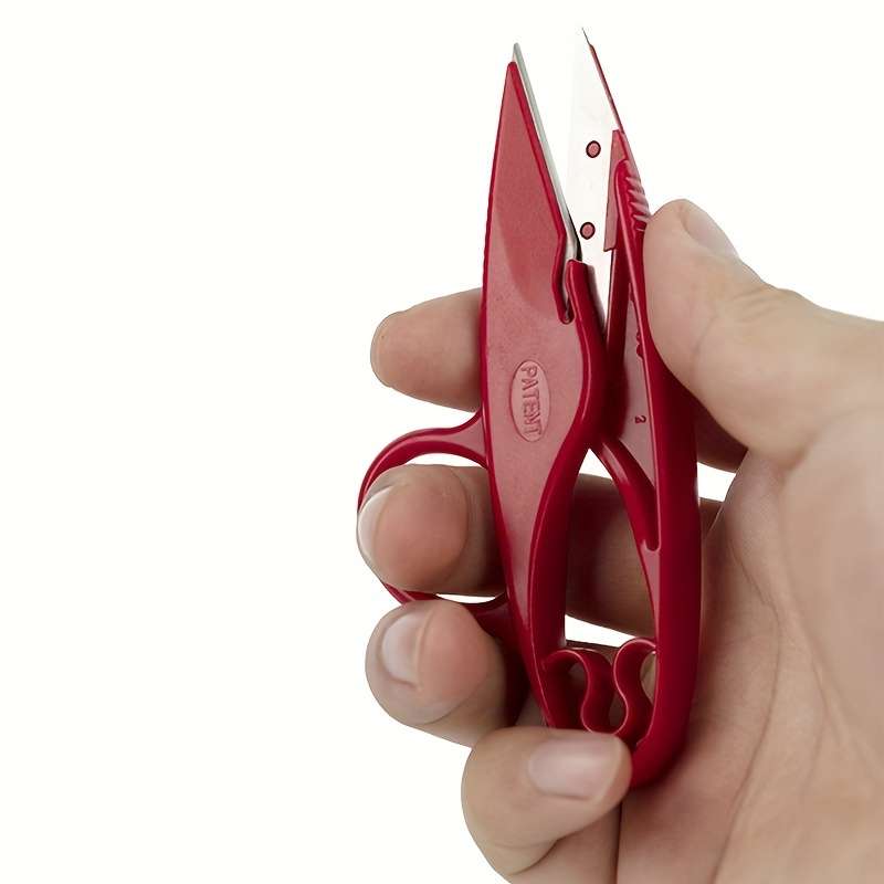 1pcs Stainless Steel Yarn ScissorsSafety Finger Protection Sewing