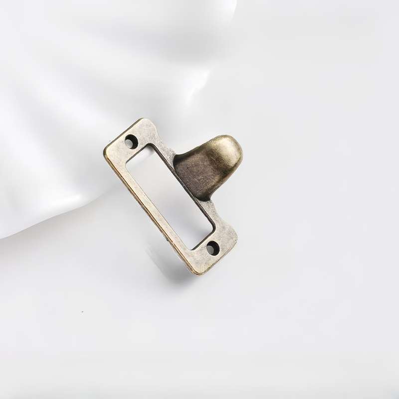 Metal drawer pull