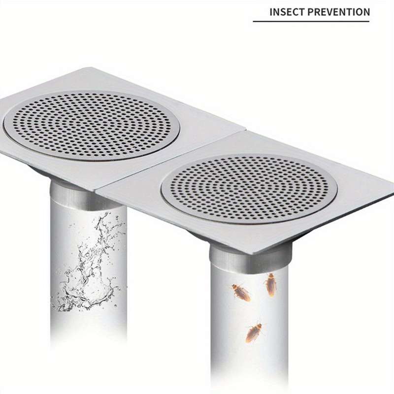 Stainless steel hair filter floor drain