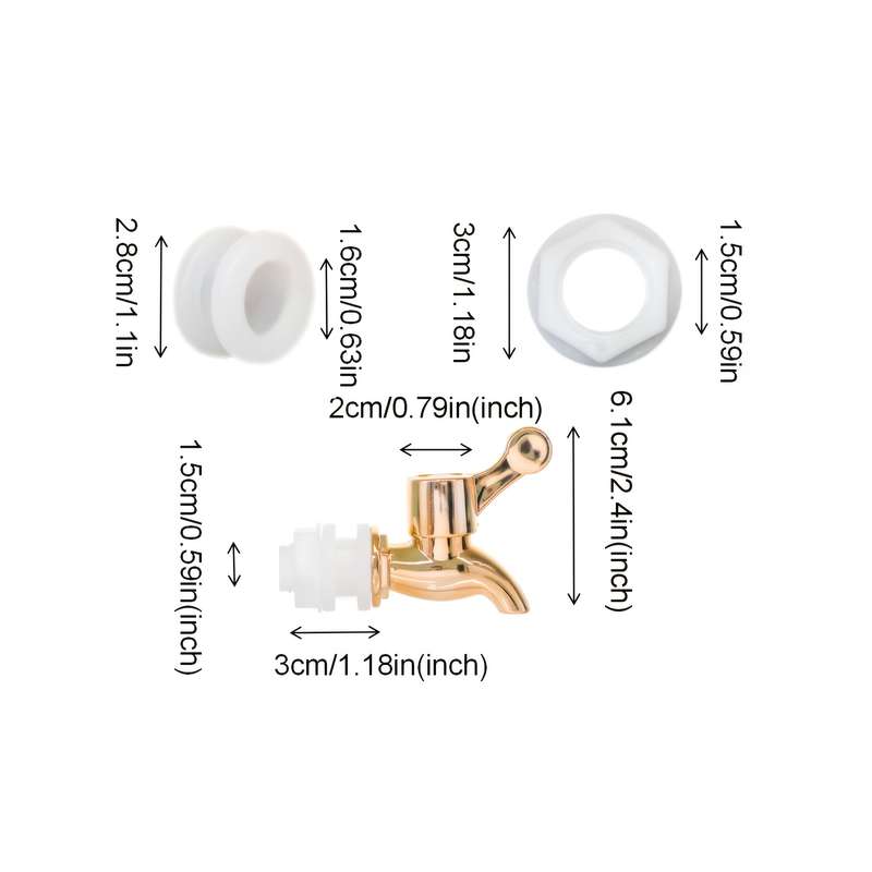 1PCReplacement Cooler Faucet