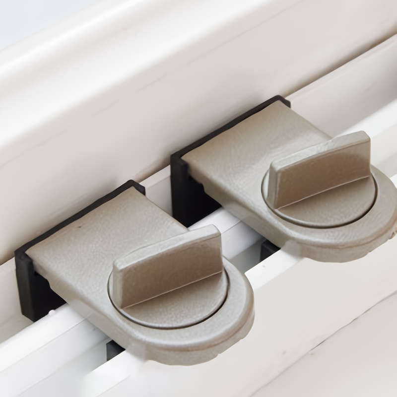 1pc Aluminum Alloy Sliding Door Window Lock