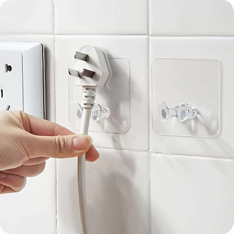 20pcs Transparent Plug Hooks