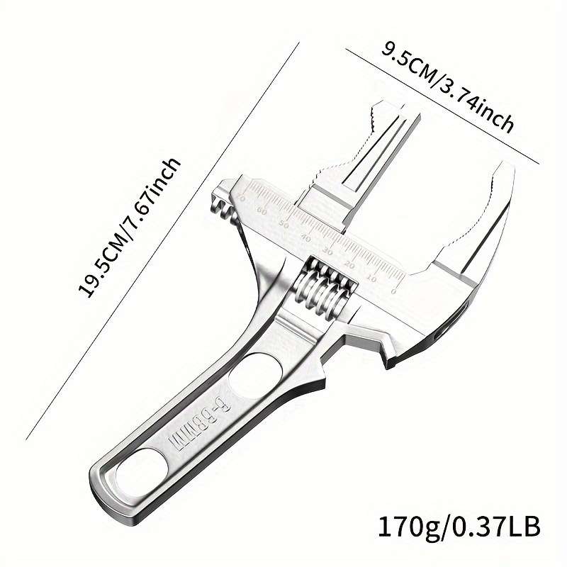 Adjustable Wrench Aluminum Alloy