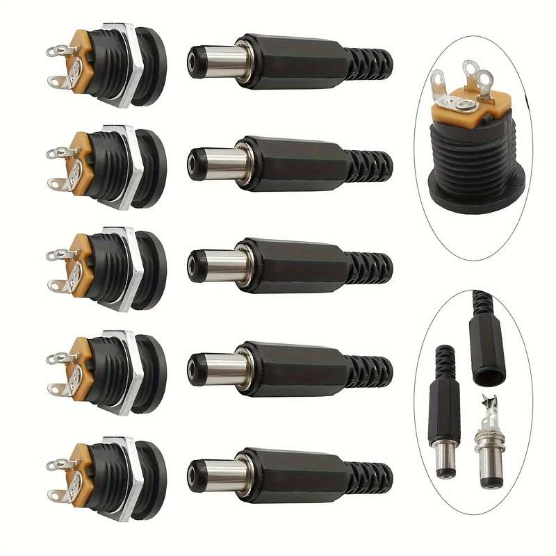 Power Jack And Plug Set