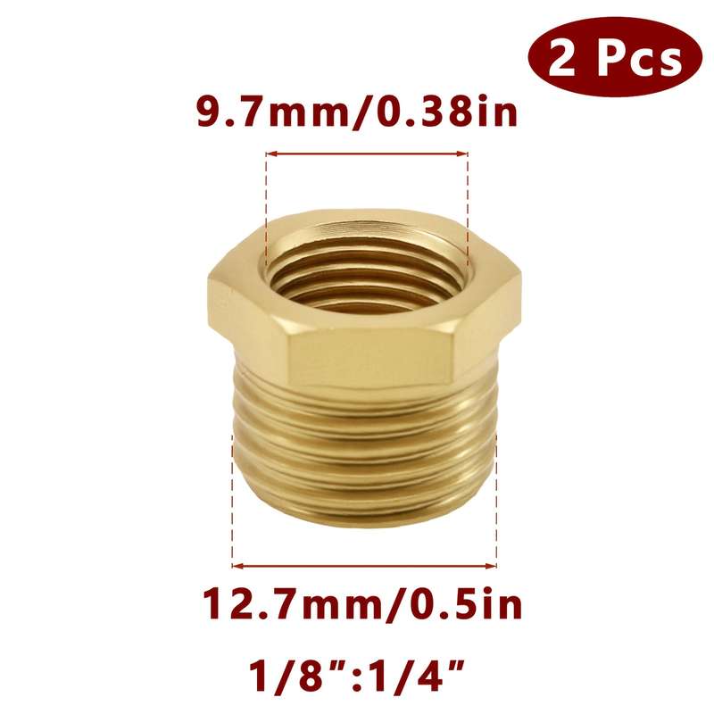 Durable Brass Hex Bushing Pipe Fittings