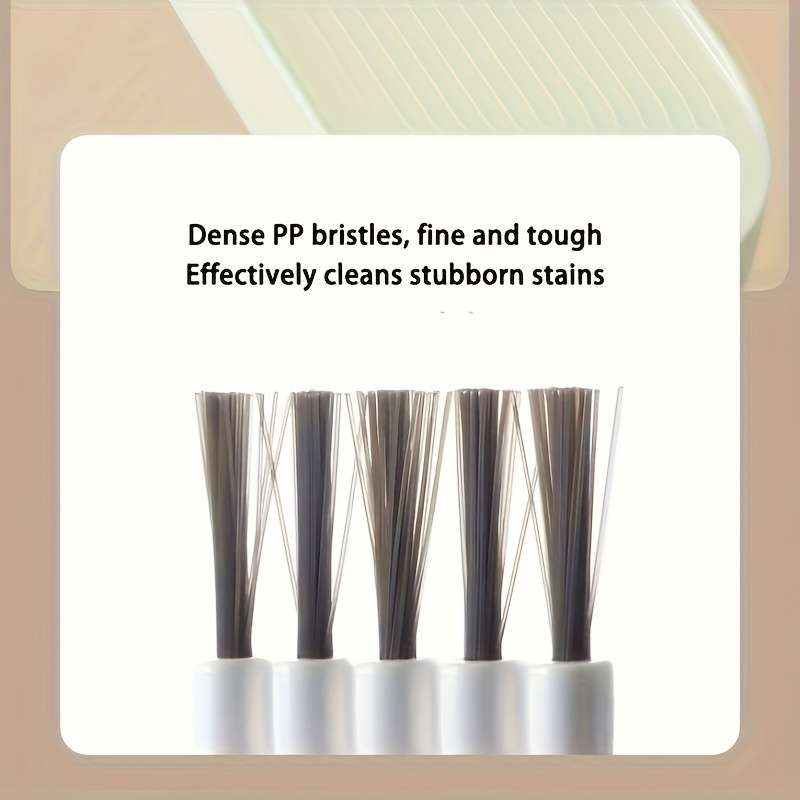 Multifunctional Flexible Gap Brush Cup Cover Groove Pacifier Bottle Gap Brush Household Soft Bristle