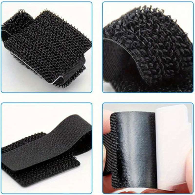 Nylon Reusable Self-Adhesive Cable Ties