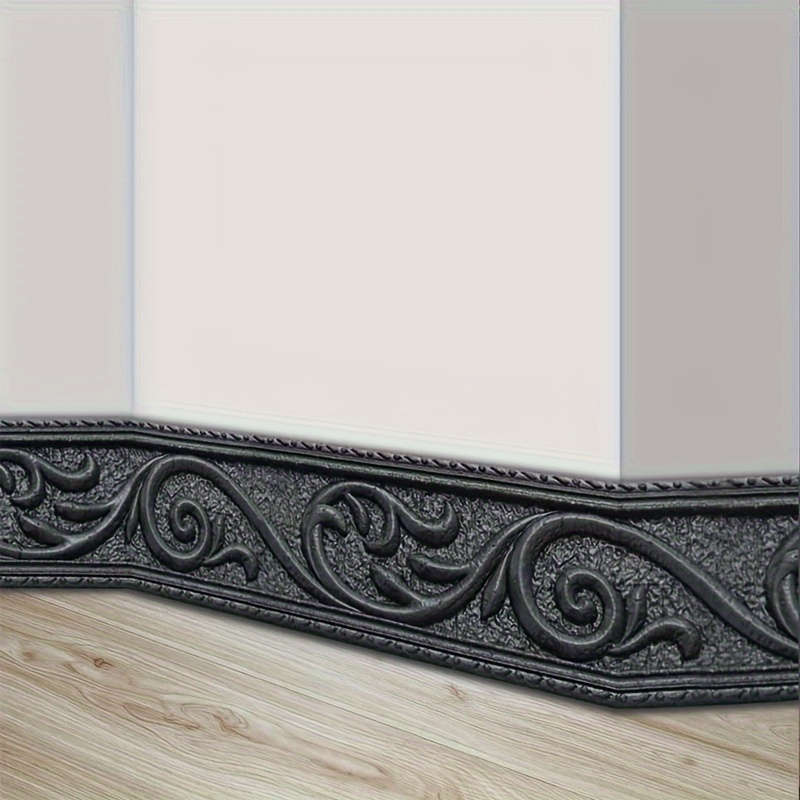 Elegant 3D Skirting Line Wall Sticker
