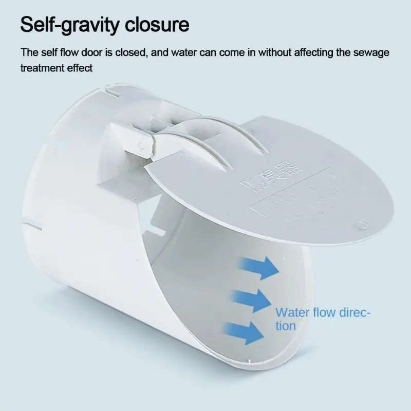 Odor-Proof Floor Drain Pipe with an Automatic Closing Filter Plug