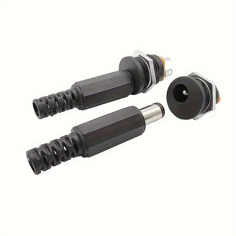 Durable Plastic DC Power Socket Connectors