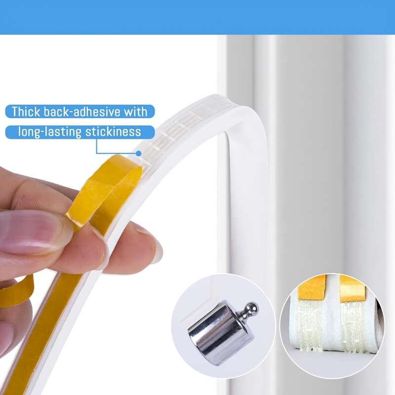 1 Roll 3.0meter Weatherproof Door Window Seal Strip