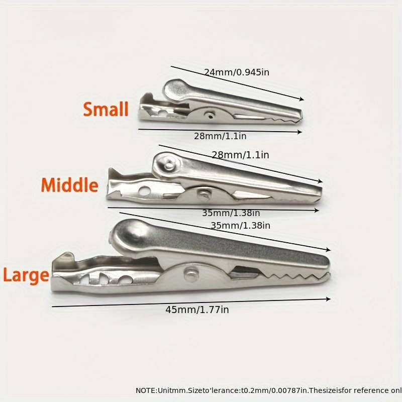 Metal Crocodile Clips