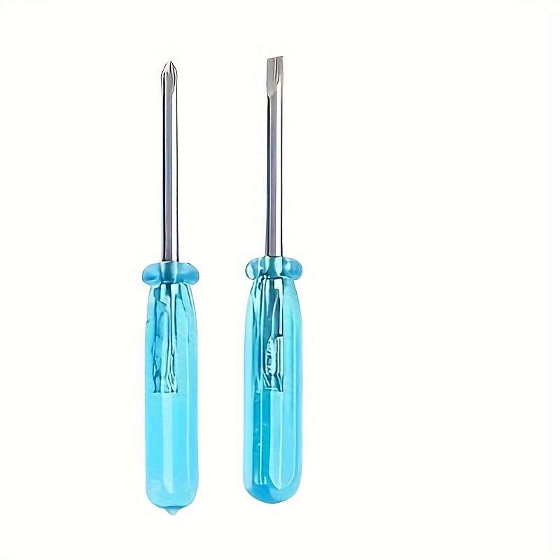 2pcs Blue Mini Screwdriver Set