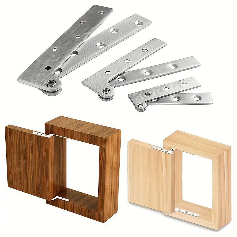 1pc Stainless Steel Zigzag Hinge Hinge Window Hinge Door