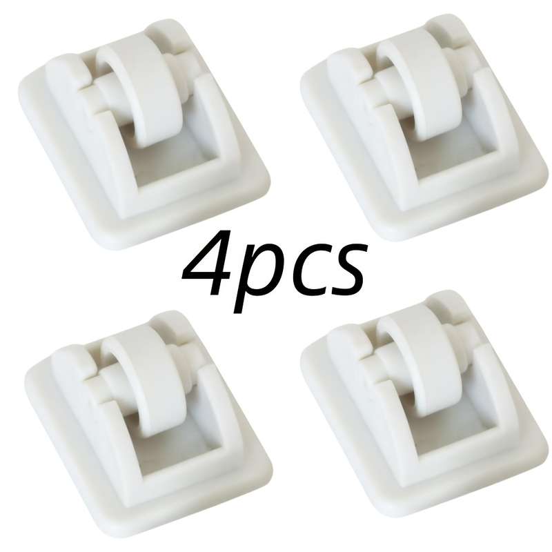 Self-adhesive plastic roller casters