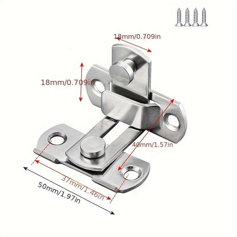 Stainless Steel Sliding Bolt Latch -