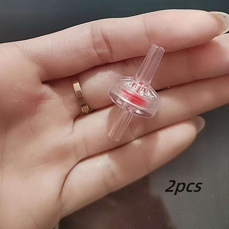 Transparent One-Way Check Valves