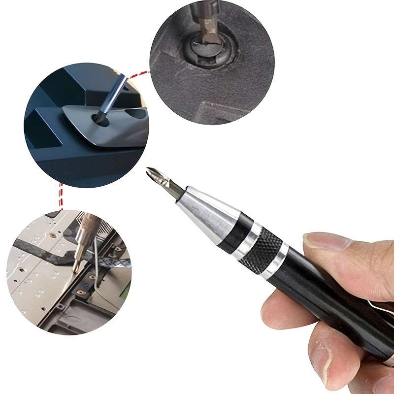 Aluminum Alloy 8-in-1 Screwdriver Pen Set