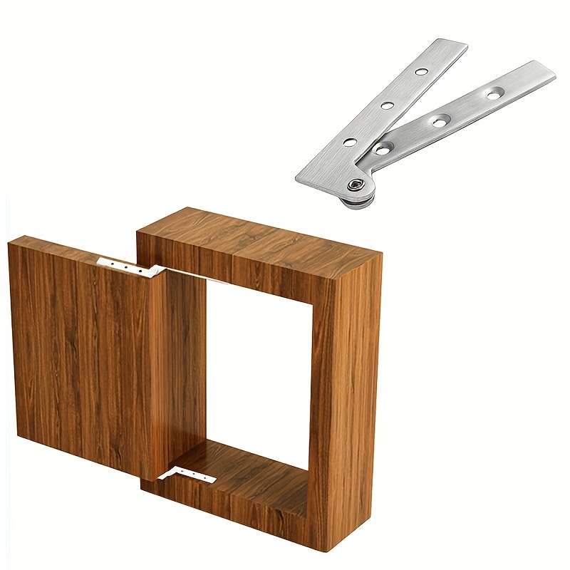 1pc Stainless Steel Zigzag Hinge Hinge Window Hinge Door