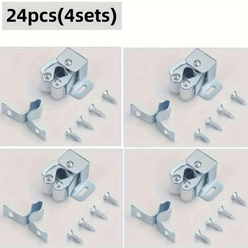24pcs Cabinet Locks With Double Rollers