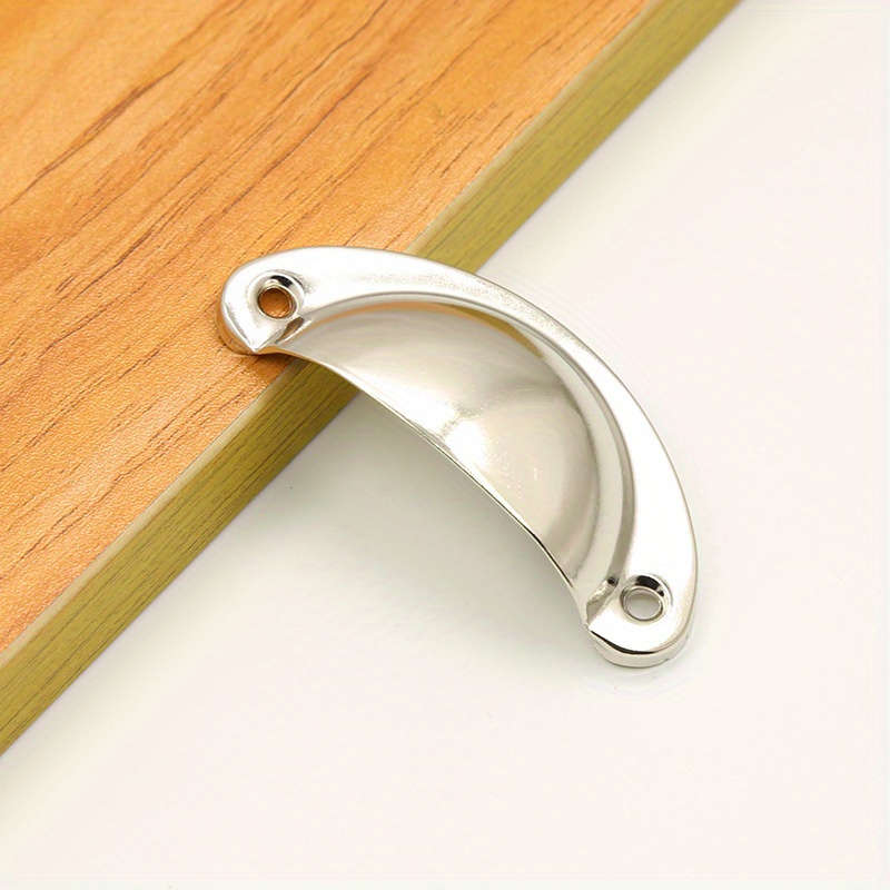 12 Pieces Metal Shell Shape Vintage Cabinet Handles