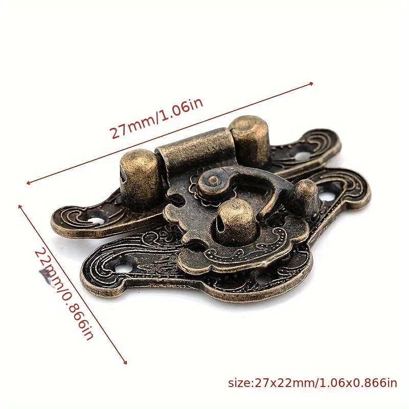 Vintage Bronze Hasp Latch